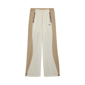 Puma Dare To Parachute Woven Adjusable Γυναικειο Παντελονι Μπεζ