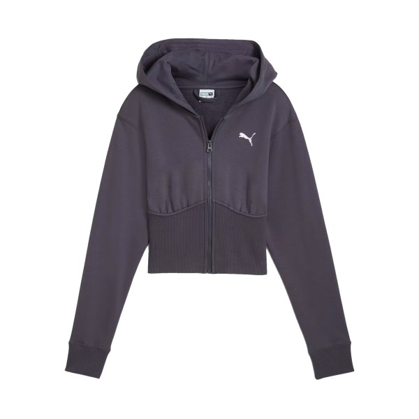 Puma Dare To GYM2K Cropped FZ Hooded Γυναικεια Ζακετα Μπλε