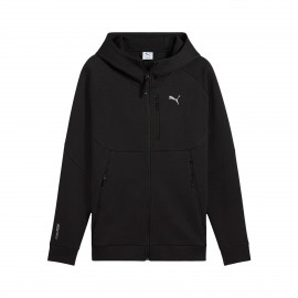 Puma Pumatech Full Zip Dry Cell Hooded Ανδρικη Ζακετα Μαυρη