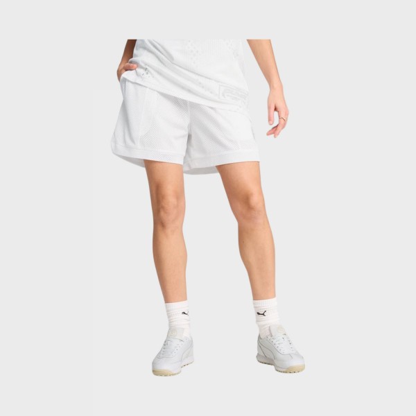 Puma JER SHE X Breanna Stewart Basketaball Style Γυναικεια Βερμουδα Λευκη