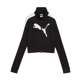 Puma Future Archive T7 Slim Cropped Γυναικεια Ζακετα Μαυρη