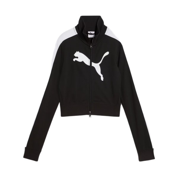 Puma Future Archive T7 Slim Cropped Γυναικεια Ζακετα Μαυρη