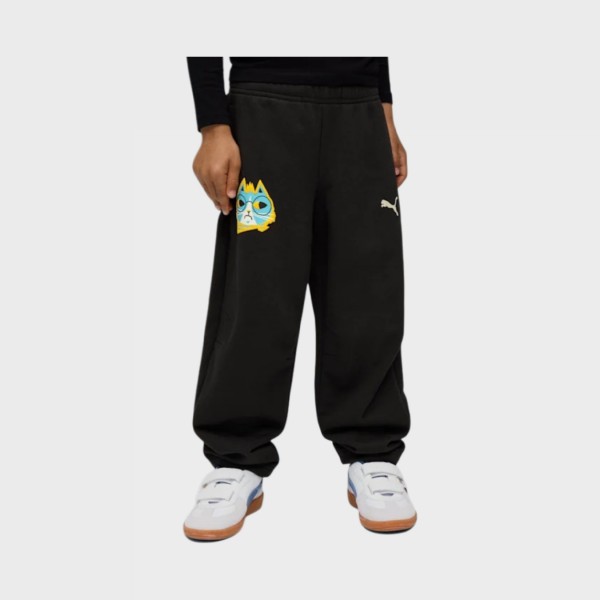 Puma Sportswear Moody Cat TR Παιδικη Φορμα Μαυρη