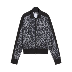 Puma T7 Leo Luce AOP Truck Style Γυναικεια Ζακετα Μαυρη
