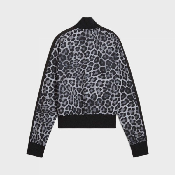 Puma T7 Leo Luce AOP Truck Style Γυναικεια Ζακετα Μαυρη