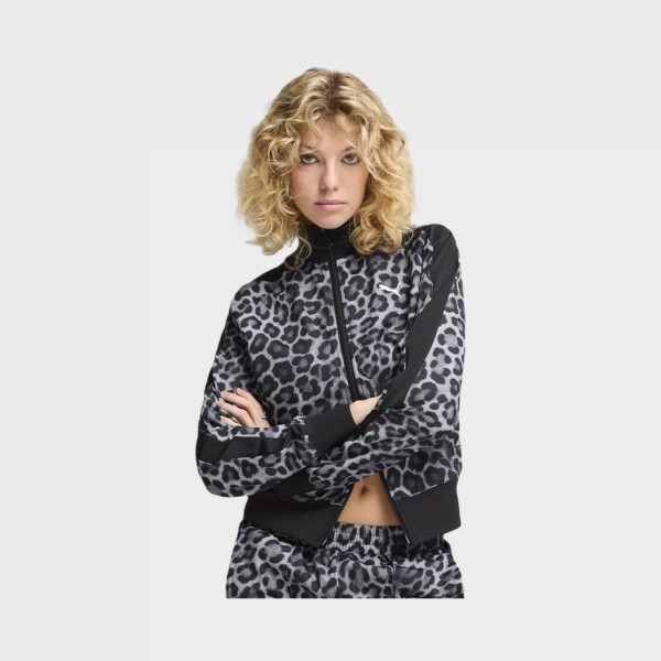 Puma T7 Leo Luce AOP Truck Style Γυναικεια Ζακετα Μαυρη