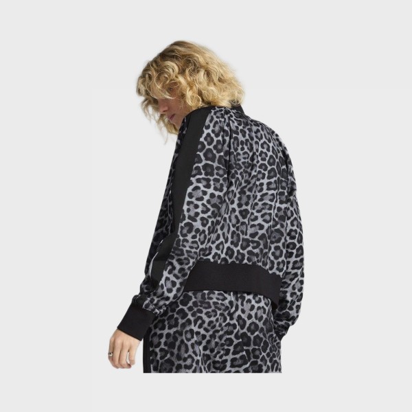 Puma T7 Leo Luce AOP Truck Style Γυναικεια Ζακετα Μαυρη