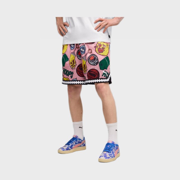 Puma Commissioner Dylan Reversable AOP 7 Short