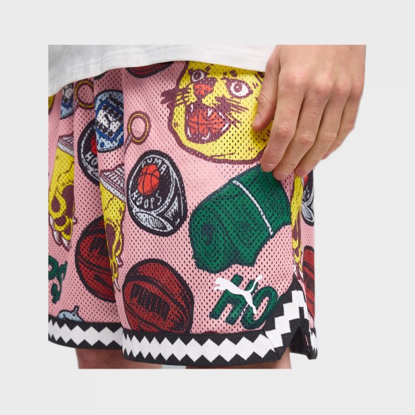 Puma Commissioner Dylan Reversable AOP 7 Short