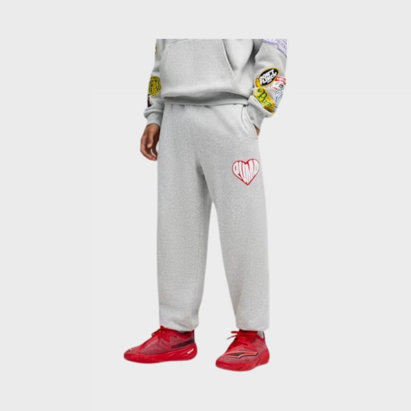 Puma Hooper Hotline Style Everyday Ανδρικη Φορμα Γκρι