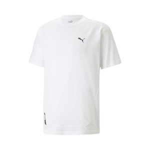 Puma Radical Small Logo Ανδρικη Μπλουζα Λευκη