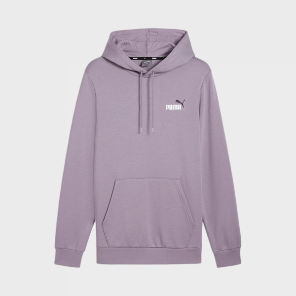 Puma Essentials Plus 2 Hooded Cat Logo Fleece Ανδρικη Φουτερ Μωβ