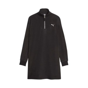 Puma HER Winterized High Zip Μακρια Γυναικεια Φουτερ Μαυρη