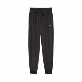Puma HER Winterized High Waist Small Logo Γυναικειο Παντελονι Μαυρο