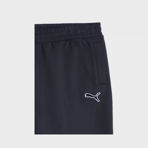 Puma Better Essentials Fleece Embroided Logo Ανδρικη Φορμα Μπλε