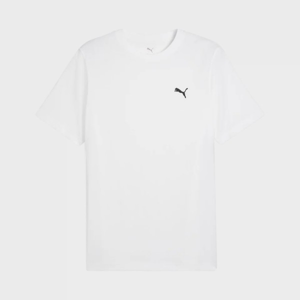 Puma Essentails Small Logo Classic Ανδρικη Μπλουζα Λευκη