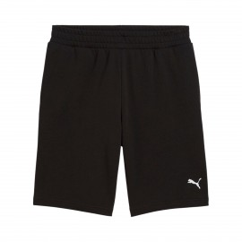 Puma Essentials 10 Inches Small Puma Logo Ανδρικη Βερμουδα Μαυρη