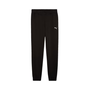 Puma Essentials Logo Fleece CL Sweatpants Ανδρικο Παντελονι Μαυρο