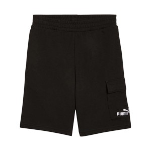 Puma Essentials NO1 Logo Cargo 10 Ινστες Ανδρικη Βερμουδα Μαυρη