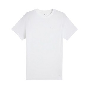 Puma Evostripes Drycell Small Cat Logo Ανδρικη Μπλουζα Λευκη