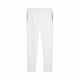 Puma Evostripe DK Drycell Open Bottom Ανδρικο Παντελονι Φορμας Λευκο