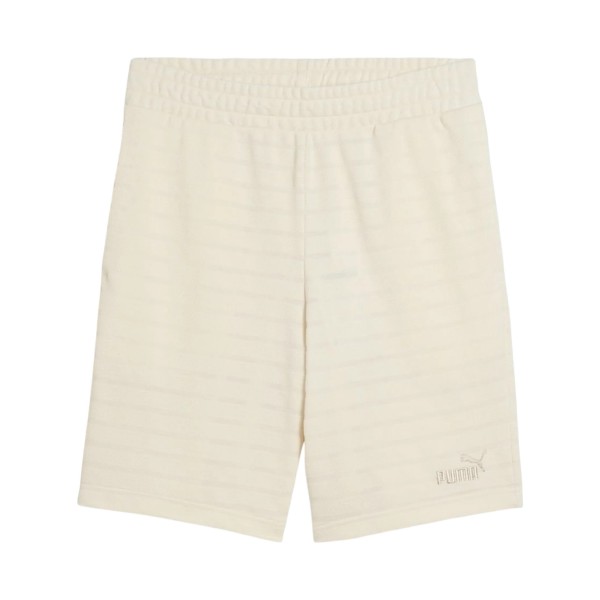 Puma Essentials Elevated Structured 9 Inches Ανδρικη Βερμουδα Ιβουαρ