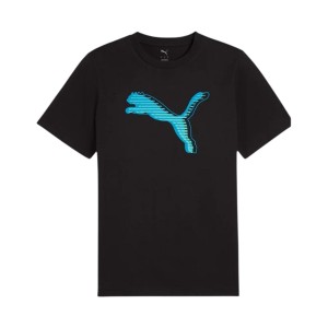 Puma Graphics Cat Logo Simple Ανδρικη Μπλουζα Μαυρη
