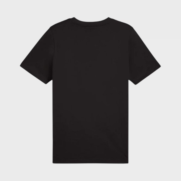 Puma Graphics Cat Logo Simple Ανδρικη Μπλουζα Μαυρη