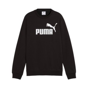 Puma Ess NO1 Logo Crew Neck Παιδικη Φουτερ Μαυρη