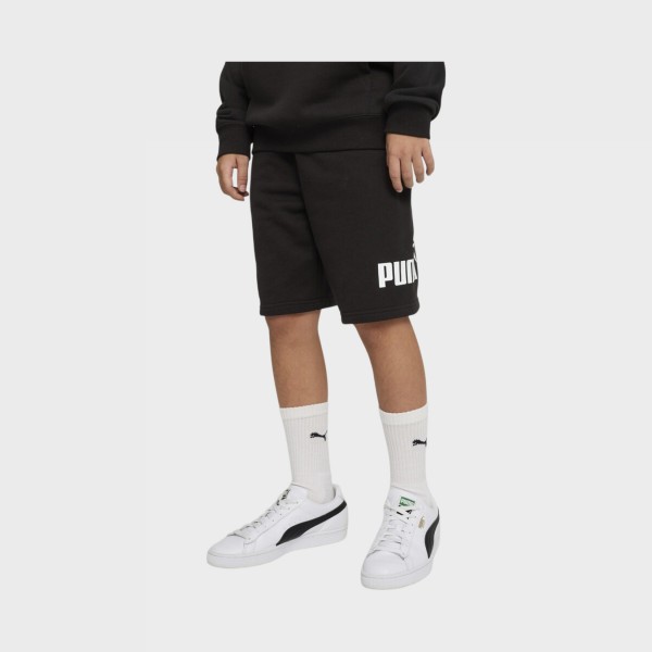 Puma Essentials NO1 Logo TR Παιδικη Βερμουδα Μαυρη