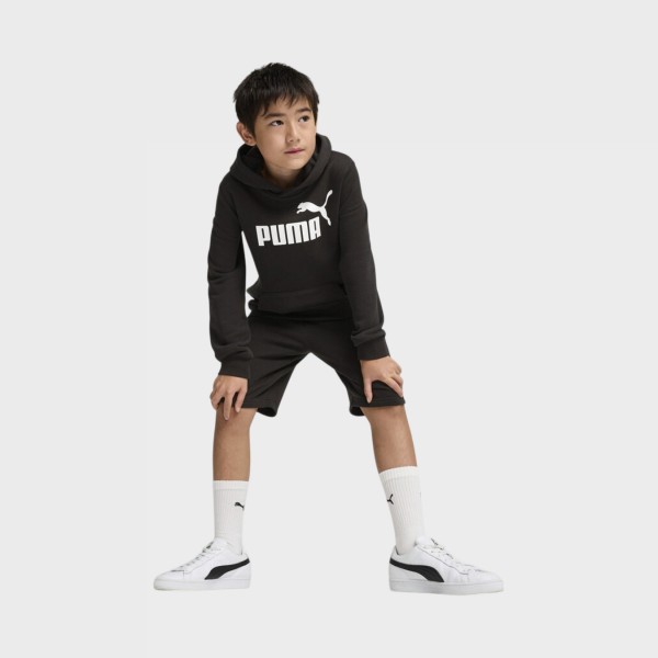 Puma Essentials NO1 Logo TR Παιδικη Βερμουδα Μαυρη