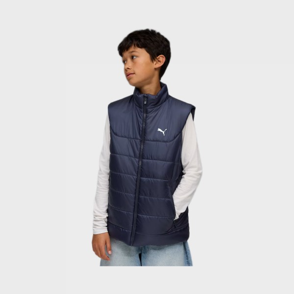 Puma Essentials Padded Small Logo Kids Vest
