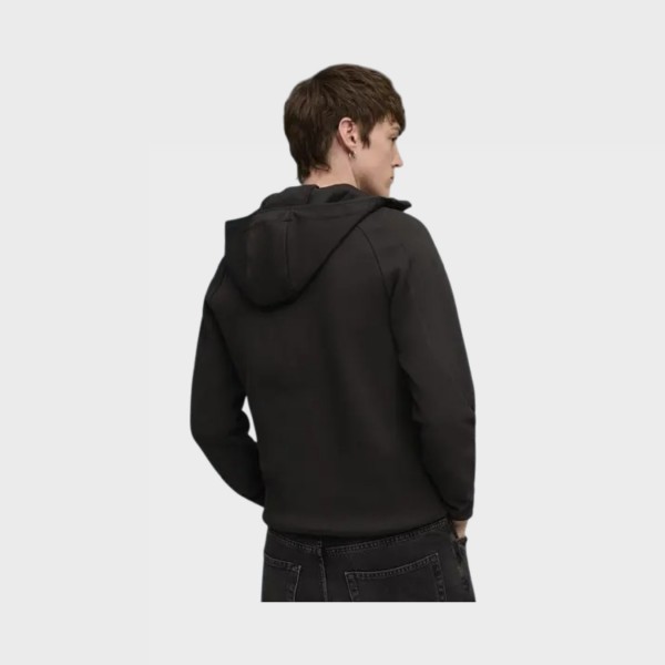 Puma Evostripe Full Zip Tech DK Hooded Ανδρικη Ζακετα Μαυρη
