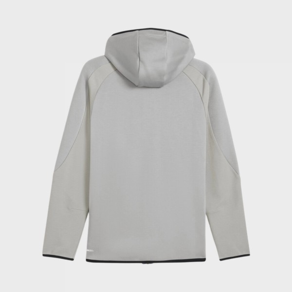 Puma Evostripe Full Zip Tech DK Hooded Ανδρικη Ζακετα Γκρι