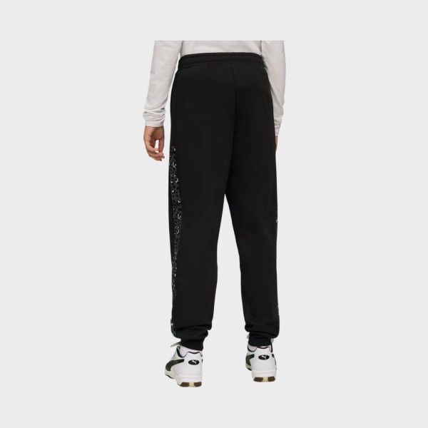 Puma Ess Graphic Animal High Waist FL Εφηβικο Παντελόνι Μαυρο
