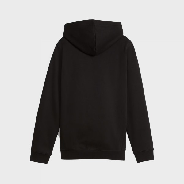 Puma Essentials Script Full Zip FL Hooded Παιδικη Ζακετα Μαυρη