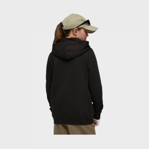 Puma Essentials Script Full Zip FL Hooded Παιδικη Ζακετα Μαυρη