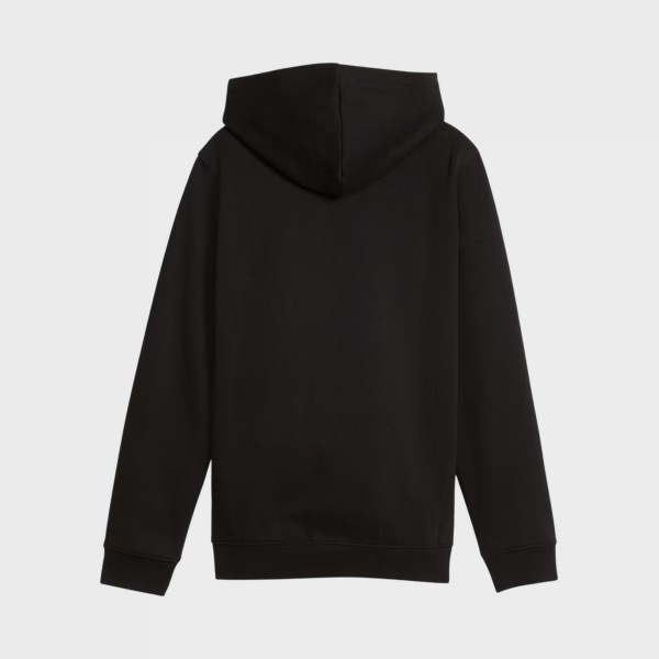 Puma Essentials Metallic FL Hooded Παιδικη Φουτερ Μαυρη