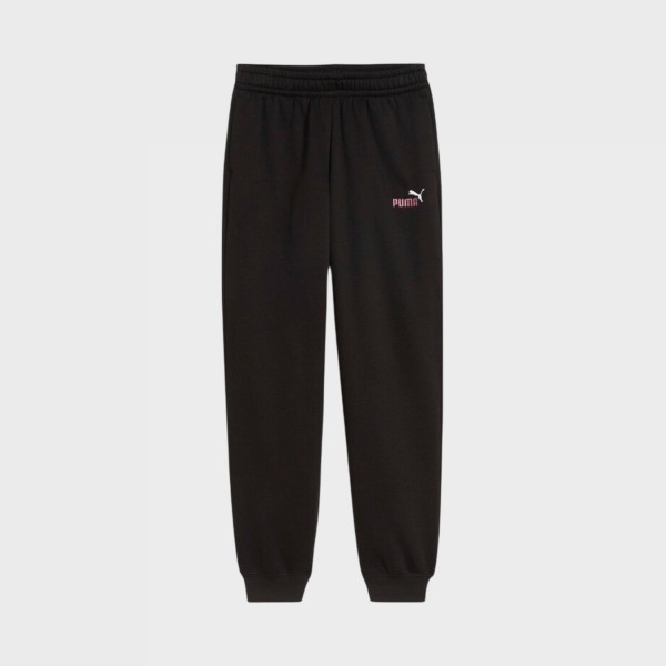 Puma Ess Color Small Logo 1 Παιδικη Φορμα Μαυρη