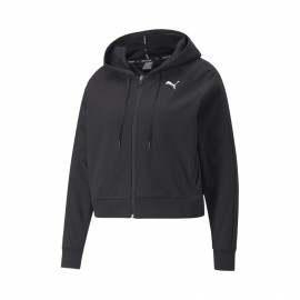 Puma Modern Sports Full-Zip Γυναικεια Ζακετα Μαυρη