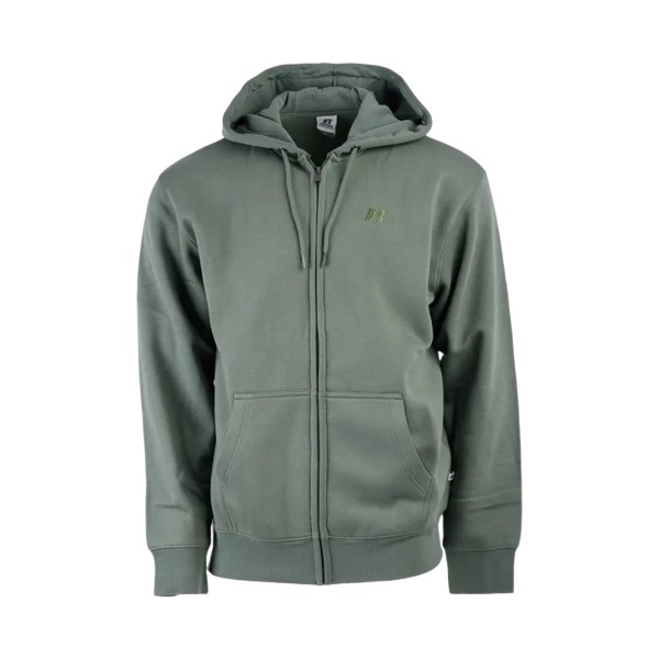 Russell Athletics Zip Through Logo Hooded Ανδρικη Ζακετα Βεραμαν