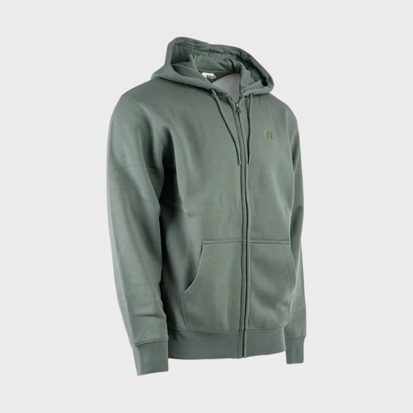 Russell Athletics Zip Through Logo Hooded Ανδρικη Ζακετα Βεραμαν