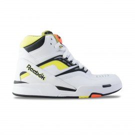 Reebok  Pump Twilight Zone Mid Ανδρικο Παπουτσι Λευκο - Νεον