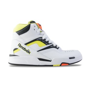 Reebok  Pump Twilight Zone Mid Ανδρικο Παπουτσι Λευκο - Νεον