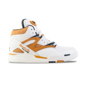 Reebok Pump Twilight Zone Mid Ανδρικο Παπουτσι Λευκο - Πορτοκαλι