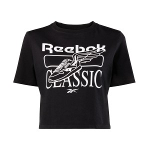 Reebok Sport Classics Graphic Γυναικεια Μπλουζα Μαυρη