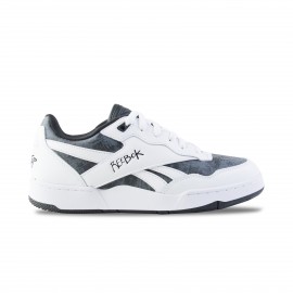 Reebok BB 4000 II Blacktop Sneakers Ανδρικο Παπουτσι Λευκο - Μαυρο