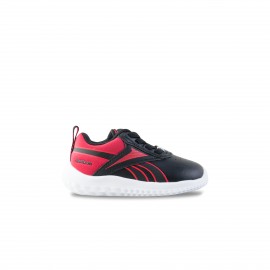 Reebok Classic Rush Runner 5 Βρεφικο Παπουτσι Μαυρο - Κοκκινο
