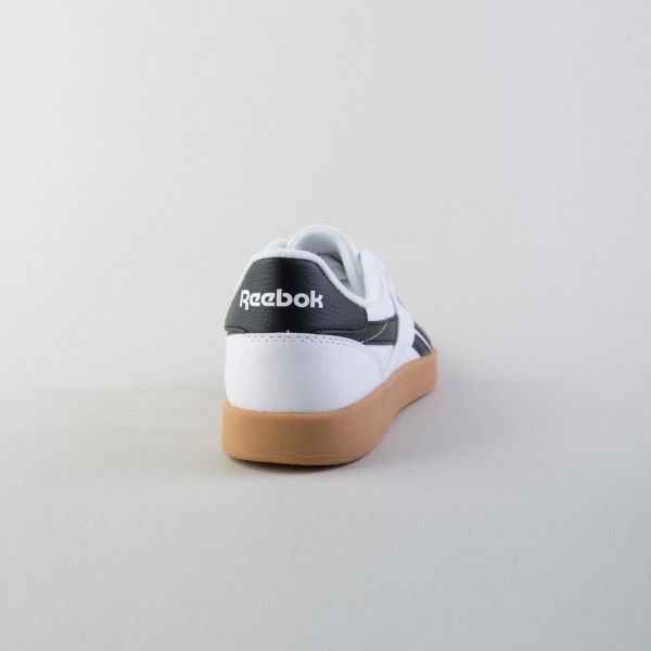 Reebok Smash Edge Sneaker Suede Unisex Παπουτσι Λευκο - Μαυρο