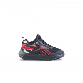 Reebok Rush Runner 5 Βρεφικο Παπουτσι Μαυρο - Κοκκινο